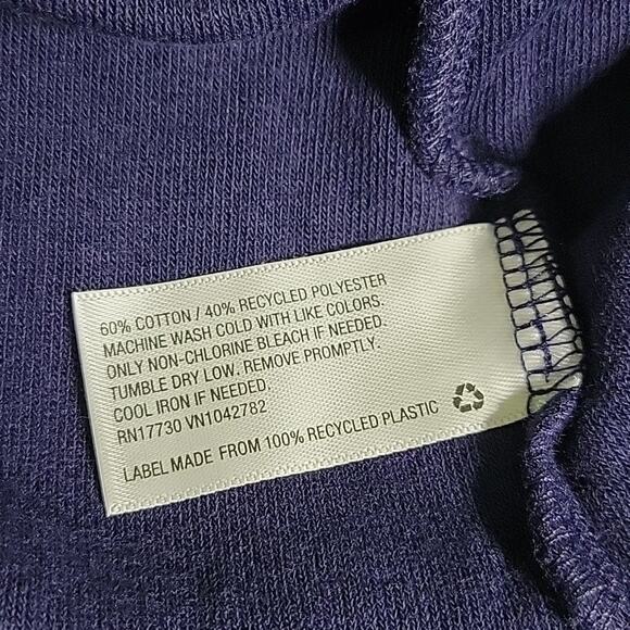 A New Day Navy Cotton Sleeveless Terry Mini Tank Shift Dress Womens Size 2X NWT - Picture 8 of 10